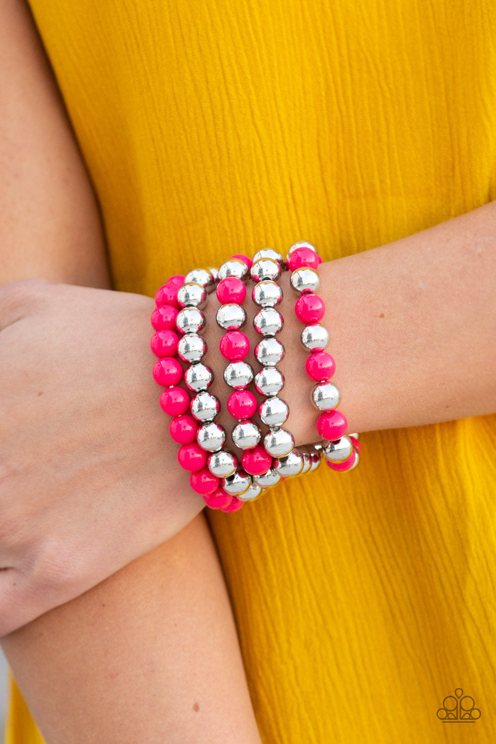 Paparazzi Bracelet - Pop-YOU-lar Culture - Pink