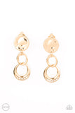 Paparazzi Earrings - Reshaping Refinement - Gold