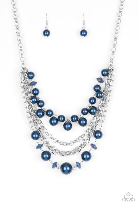 Paparazzi Necklace - Rockin Rockette - Blue