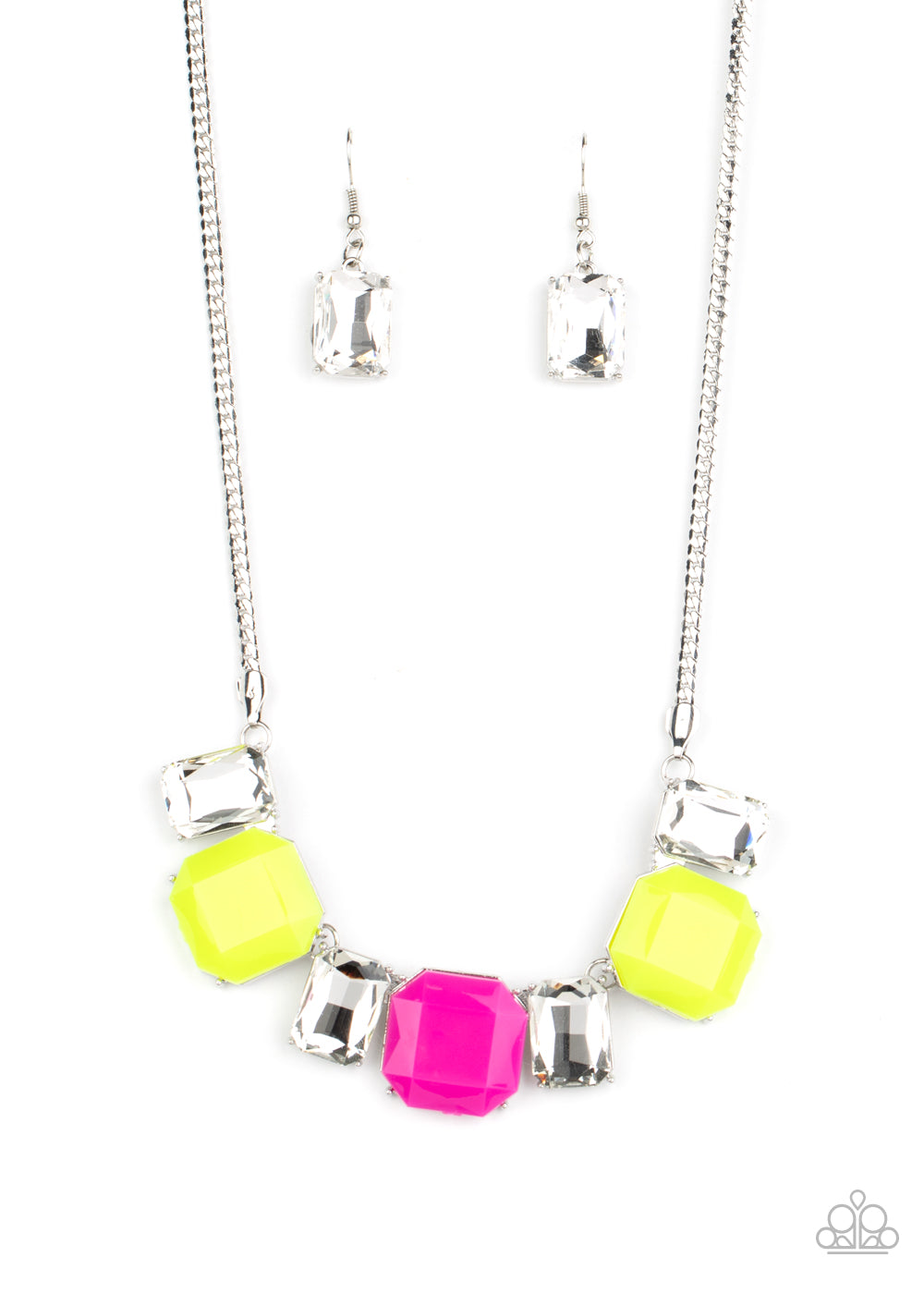 Paparazzi Necklace - Royal Crest - Yellow