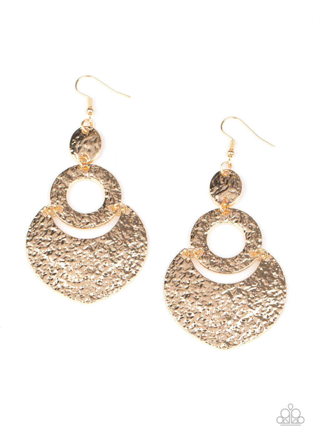 Paparazzi Earrings - Shimmer Suite - Gold