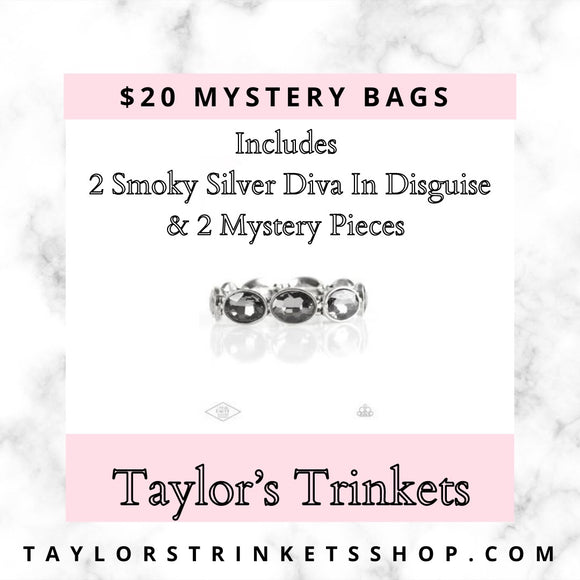 $20 Smoky Silver Diva Mystery Bag