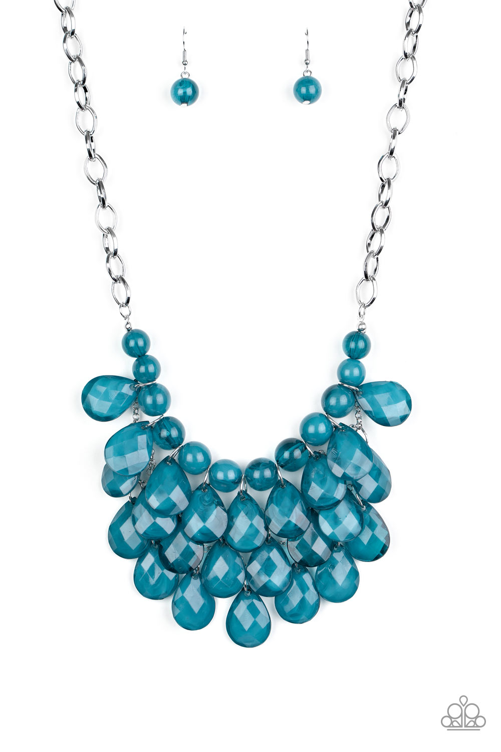 Paparazzi Necklace - Sorry To Burst Your Bubble - Blue