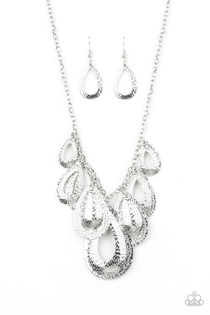 Paparazzi Necklace - Teardrop Tempest