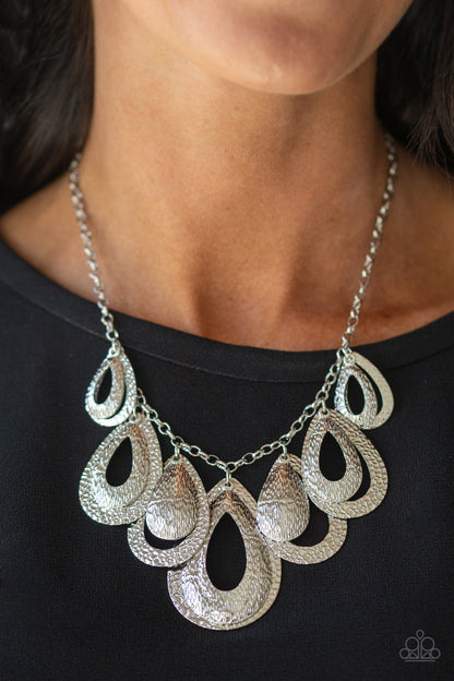 Paparazzi Necklace - Teardrop Tempest