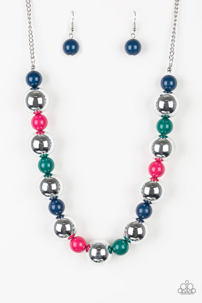 Paparazzi Necklace - Top Pop - Multi