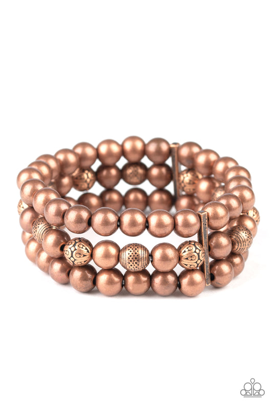 Paparazzi Bracelet - Trail Treasure - Copper