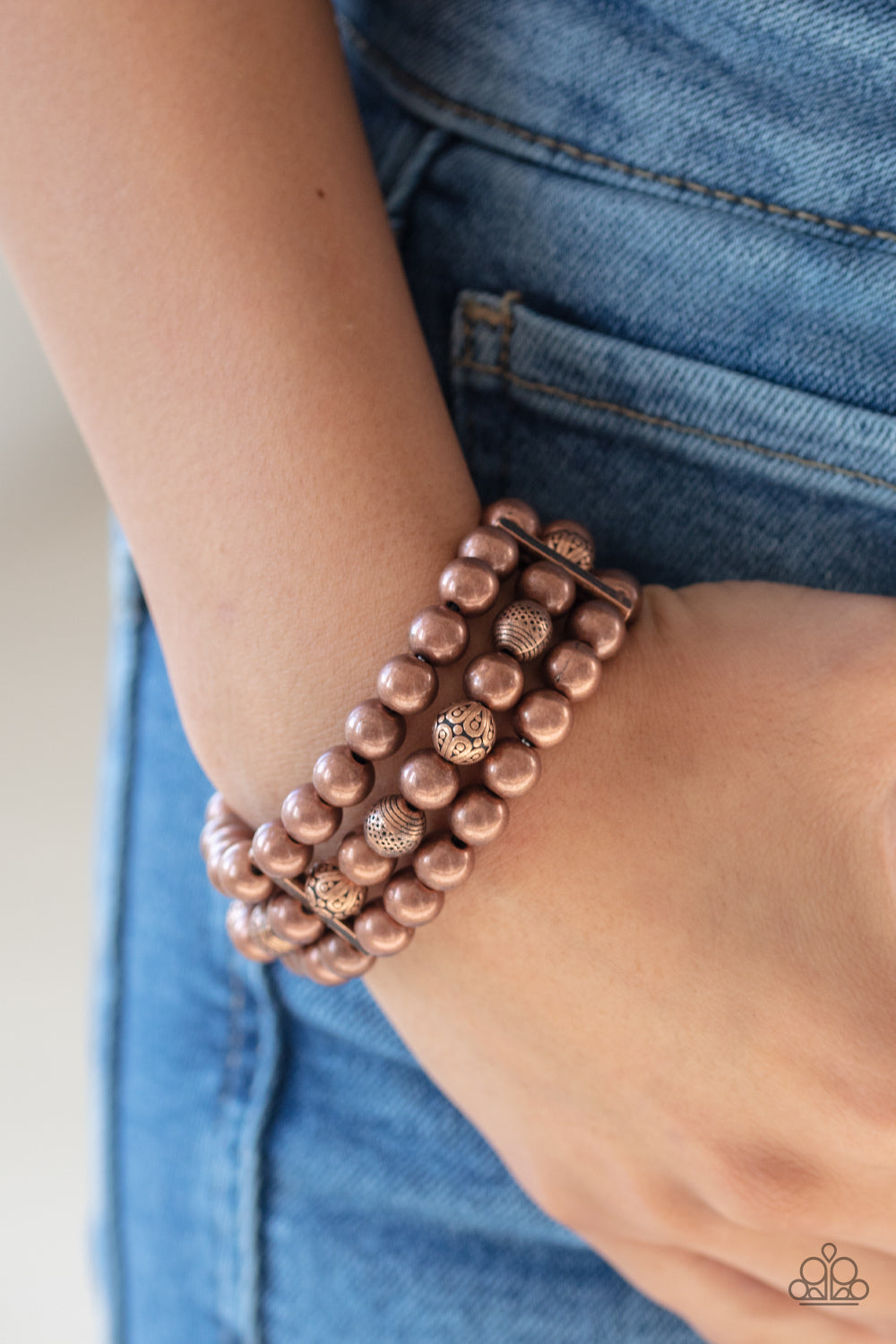 Paparazzi Bracelet - Trail Treasure - Copper