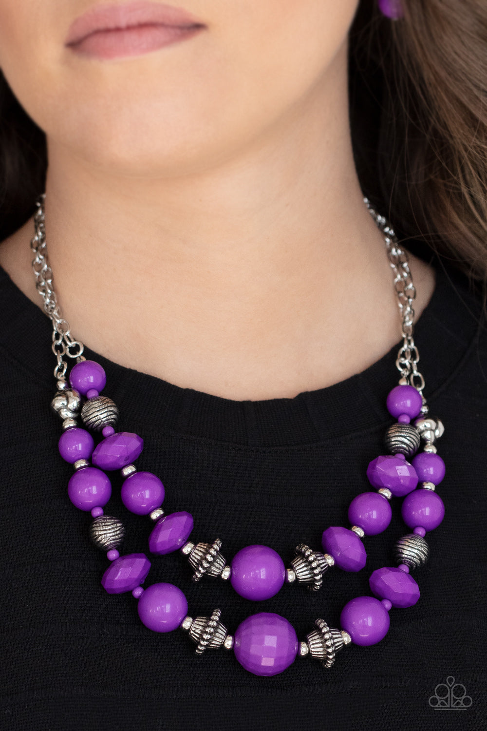 Paparazzi Necklace - Upscale Chic - Purple