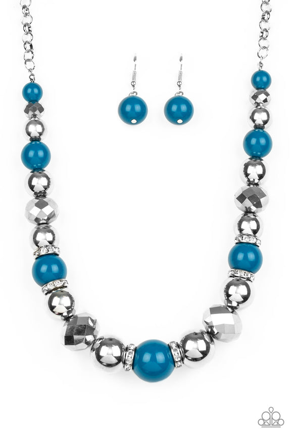Paparazzi Necklace - Weekend Party - Blue