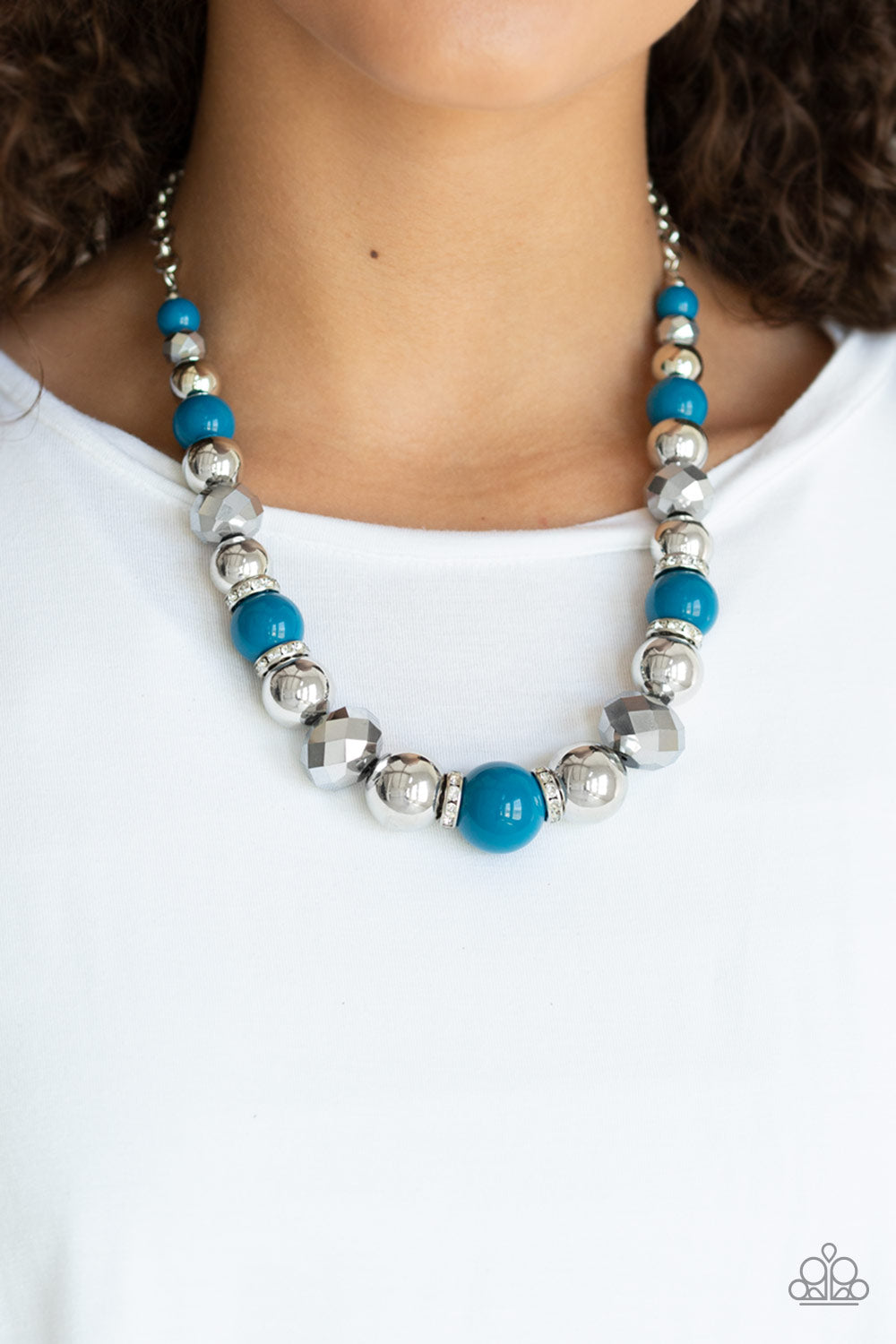 Paparazzi Necklace - Weekend Party - Blue