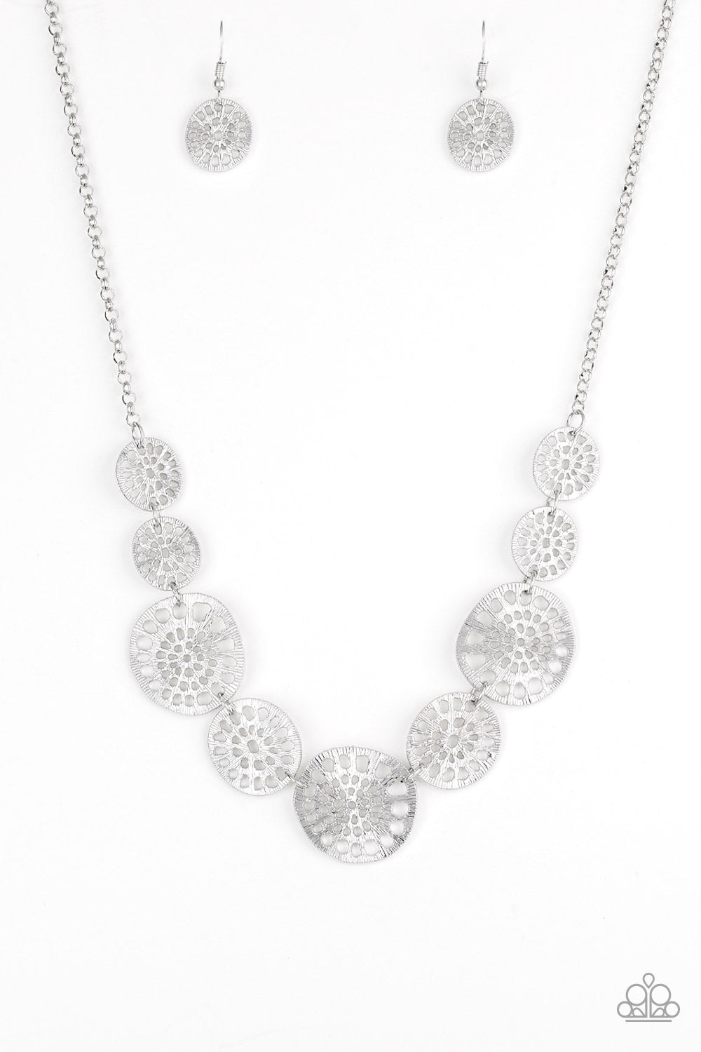 Paparazzi Necklace - Your Own Free WHEEL - Silver