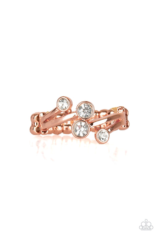 Paparazzi Ring - GLOWING Great Places - Copper