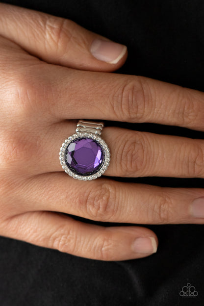 Paparazzi Ring - Crown Culture - Purple