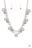 Paparazzi Necklace - Galactic Gala - Silver