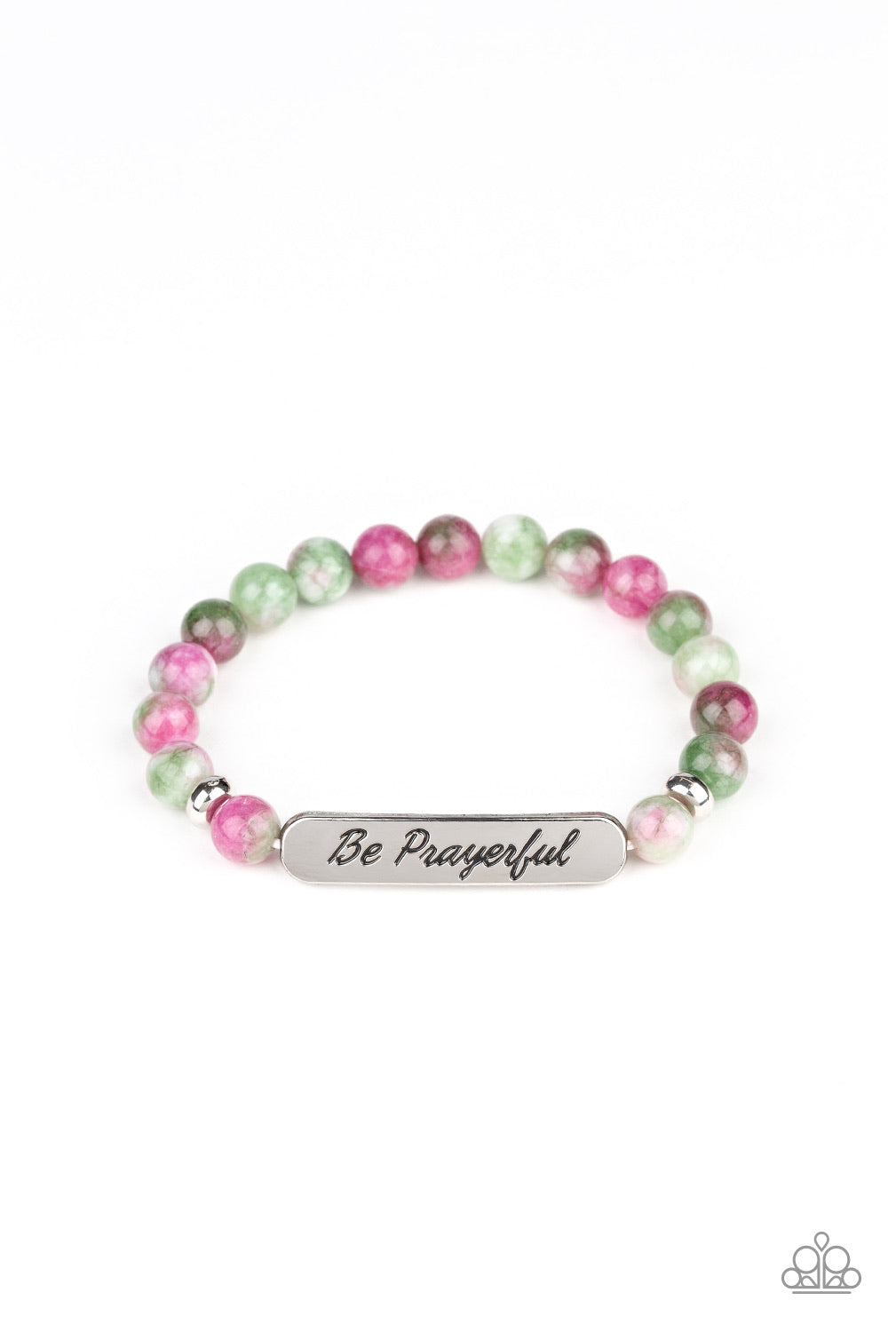 Paparazzi Bracelet - Be Prayerful - Purple