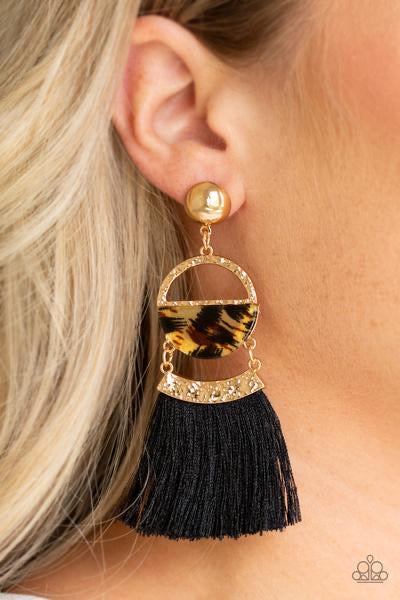 Paparazzi Earrings - Tassel Trot - Multi