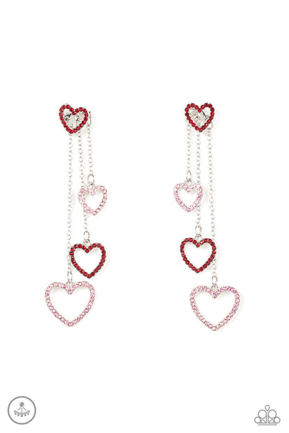 Paparazzi Earrings - Falling In Love - Multi