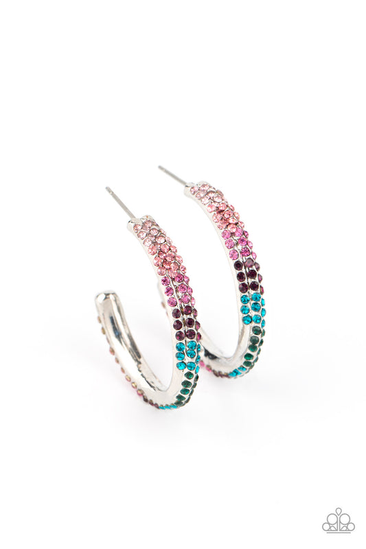 Paparazzi Earrings - Trail Of Twinkle - Multi