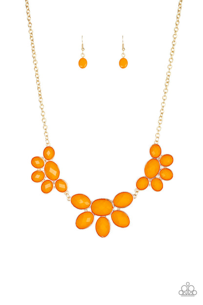 Paparazzi Necklace - Flair Affair - Orange