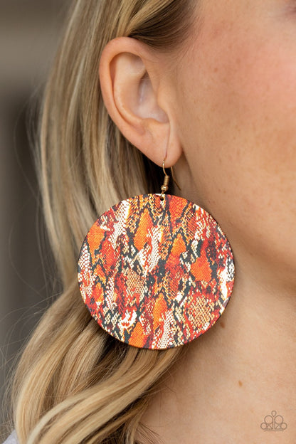 Paparazzi Earrings - I’m Only Animal - Multi