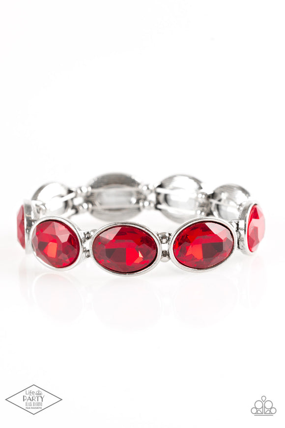 Paparazzi Bracelet - DIVA In Disguise - Red