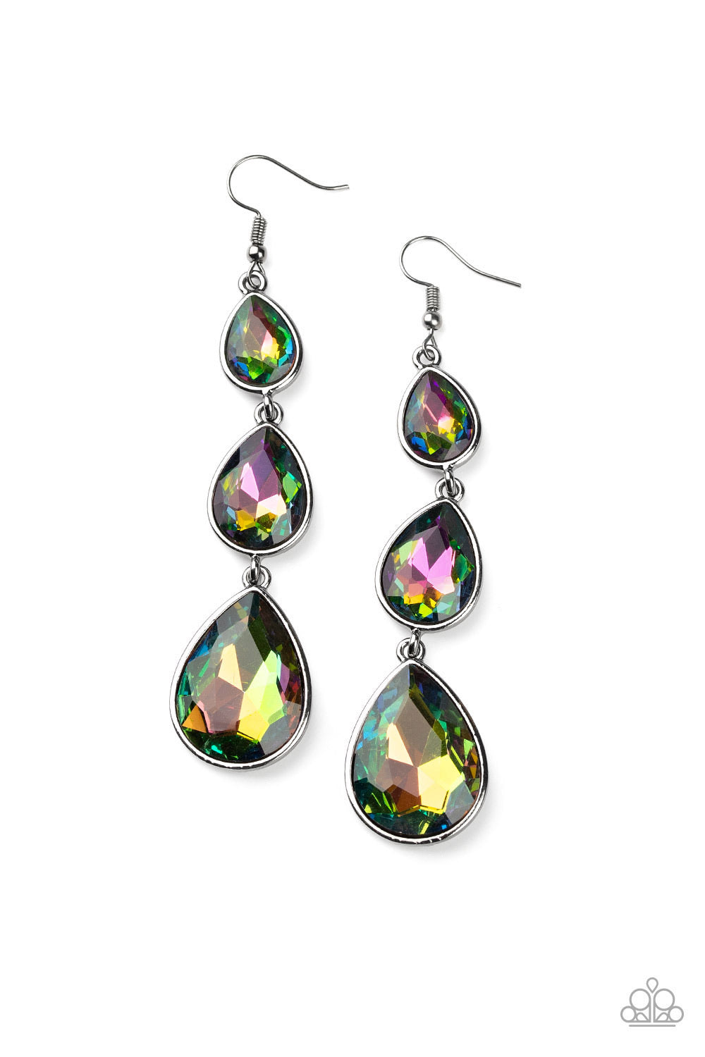 Paparazzi Earrings - Metro Momentum - Multi