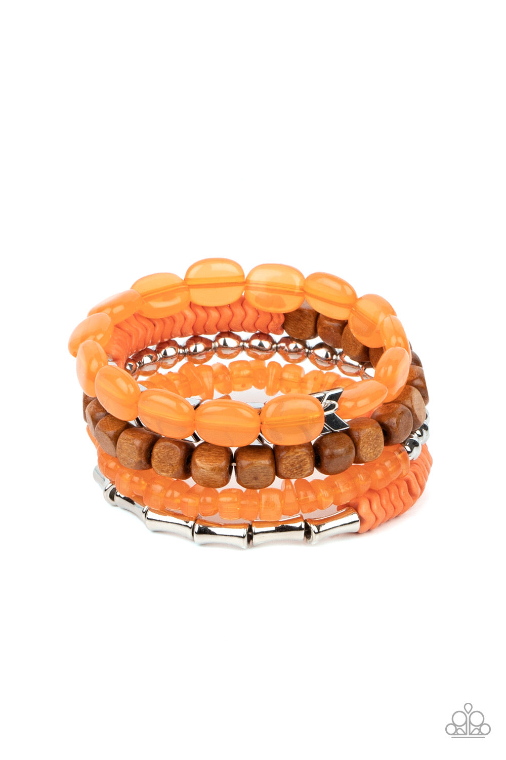 Paparazzi Bracelet - Outdoor Retreat - Orange