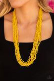 Paparazzi Necklace - Congo Colada - Yellow