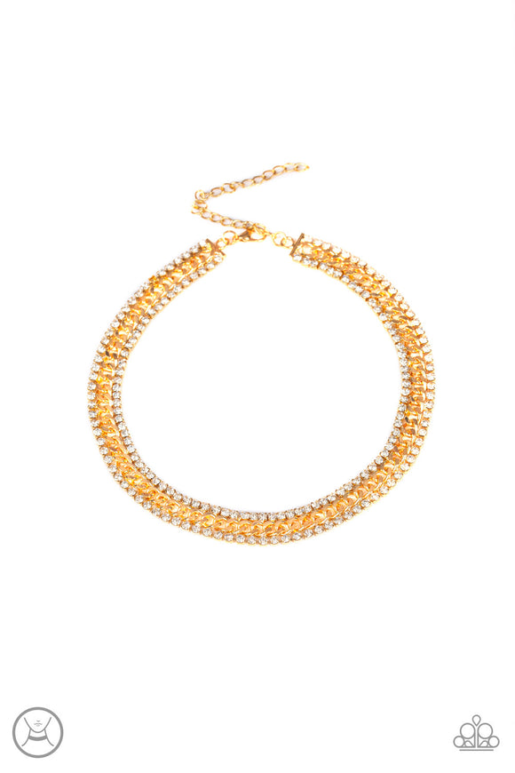 Paparazzi Necklace - Empo-HER-ment - Gold