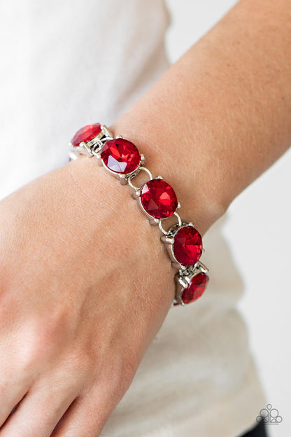 Paparazzi Bracelet - Mind Your Manners - Red