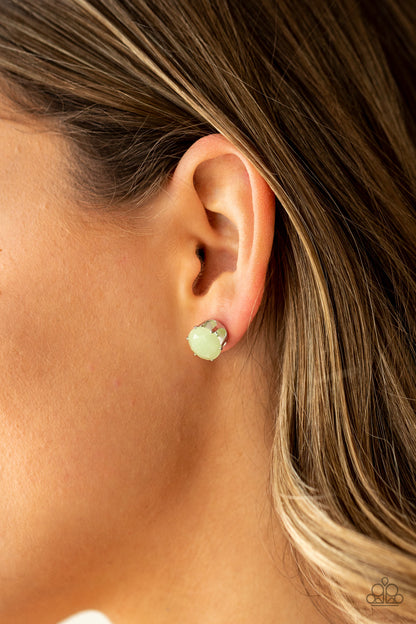 Paparazzi Earrings - Simply Serendipity - Green