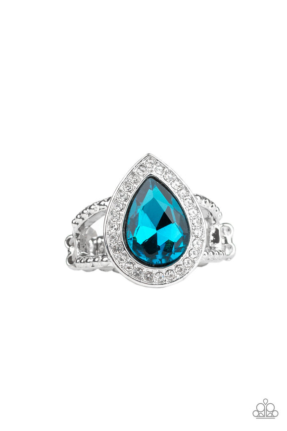 Paparazzi Ring - Hollywood Heirloom - Blue