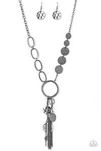 Paparazzi Necklace - Trinket Trend - Black