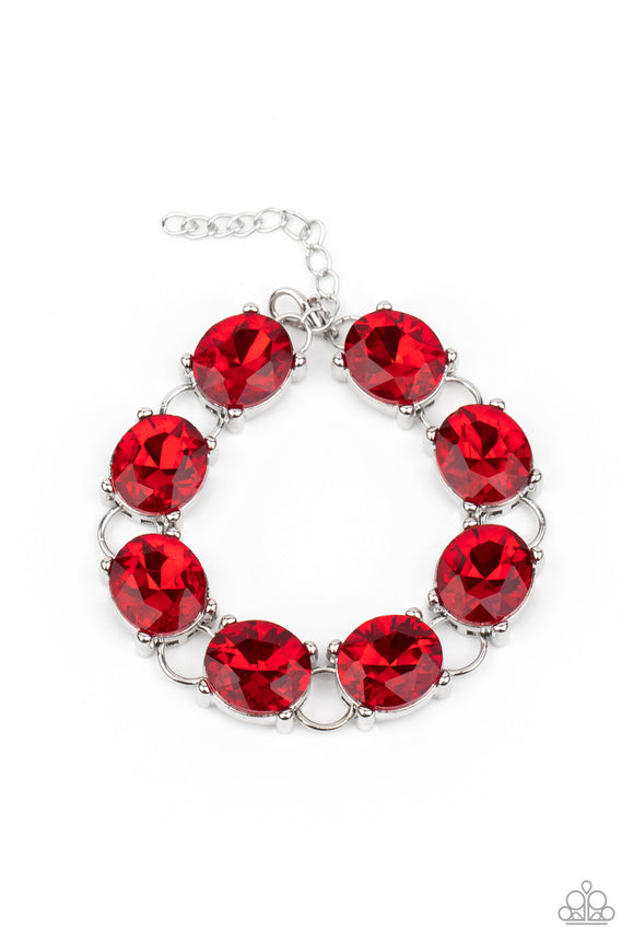 Paparazzi Bracelet - Mind Your Manners - Red