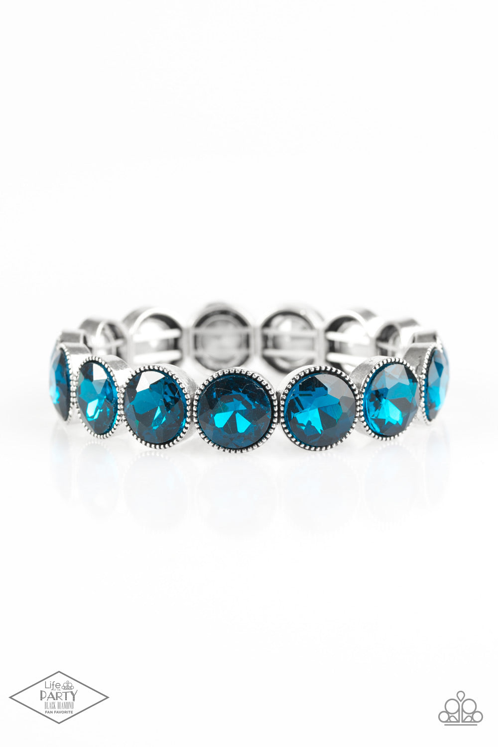 Paparazzi Bracelet - Number One Knockout - Blue