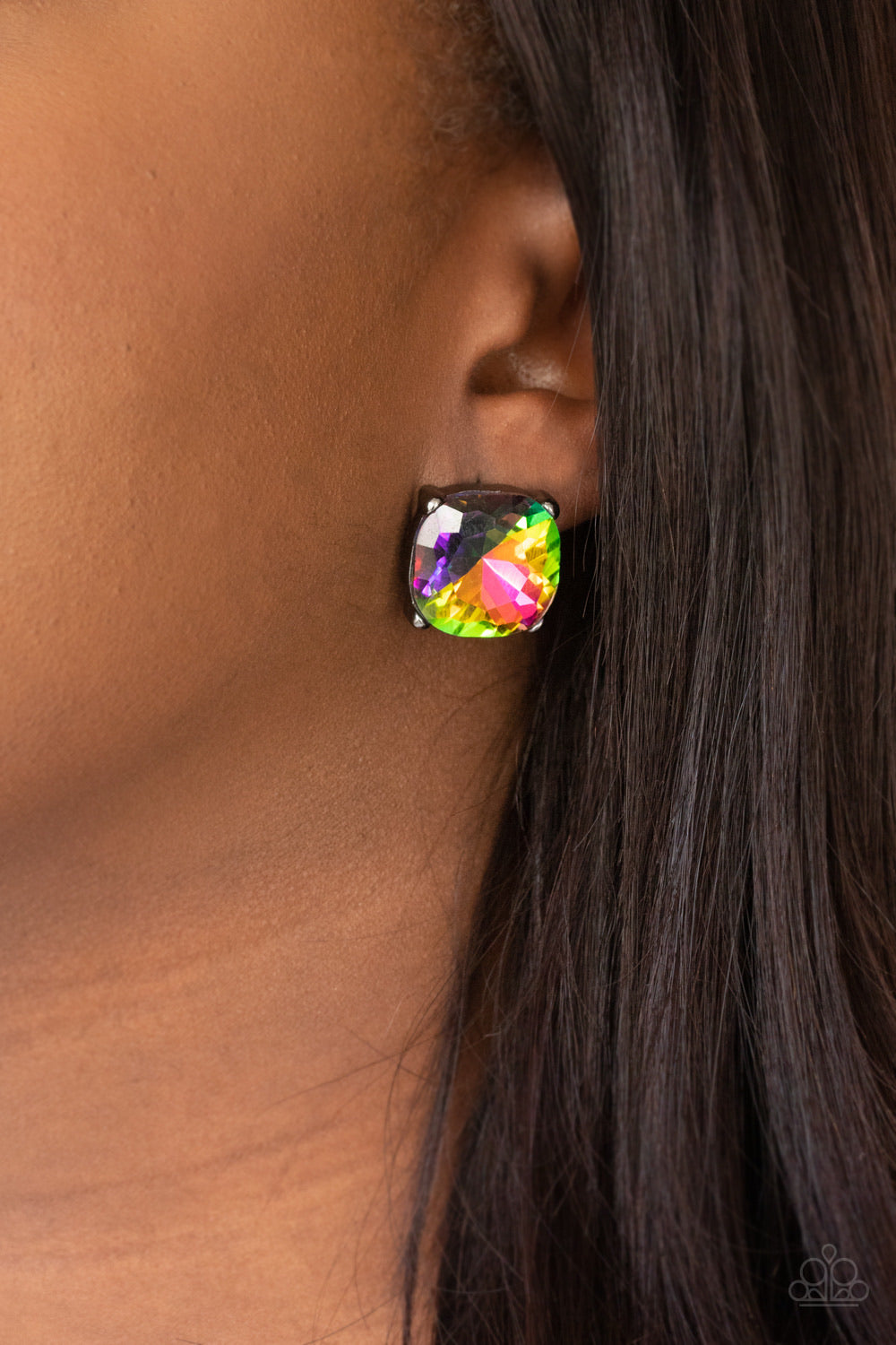 Paparazzi Earrings - Royalty High - Multi