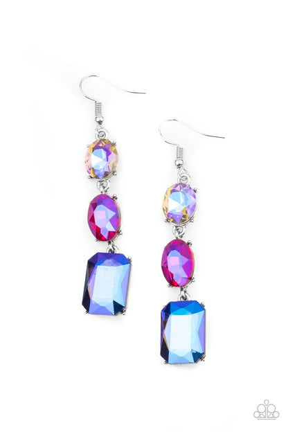 Paparazzi Earrings - Dripping In Melodrama - Multi