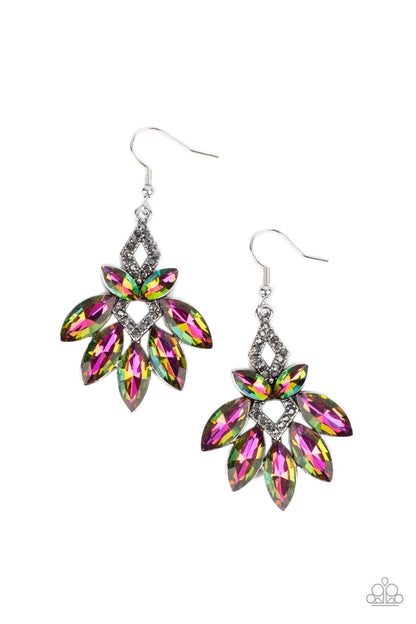 Paparazzi Earrings - Galaxy Grandeur - Multi