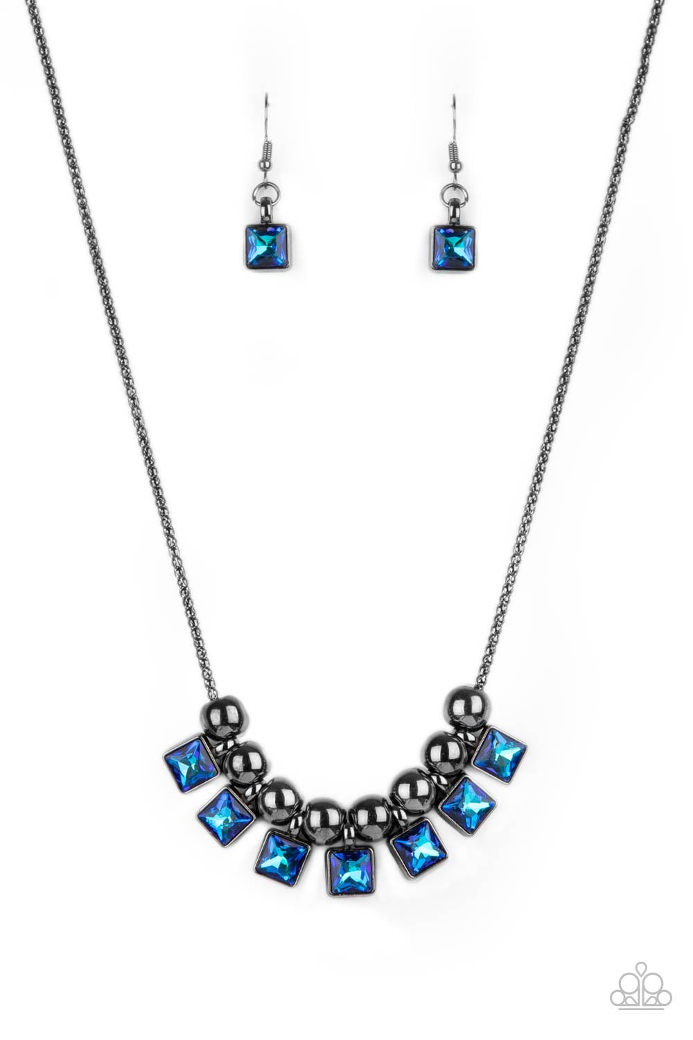 Paparazzi Necklace - Graciously Audacious - Blue