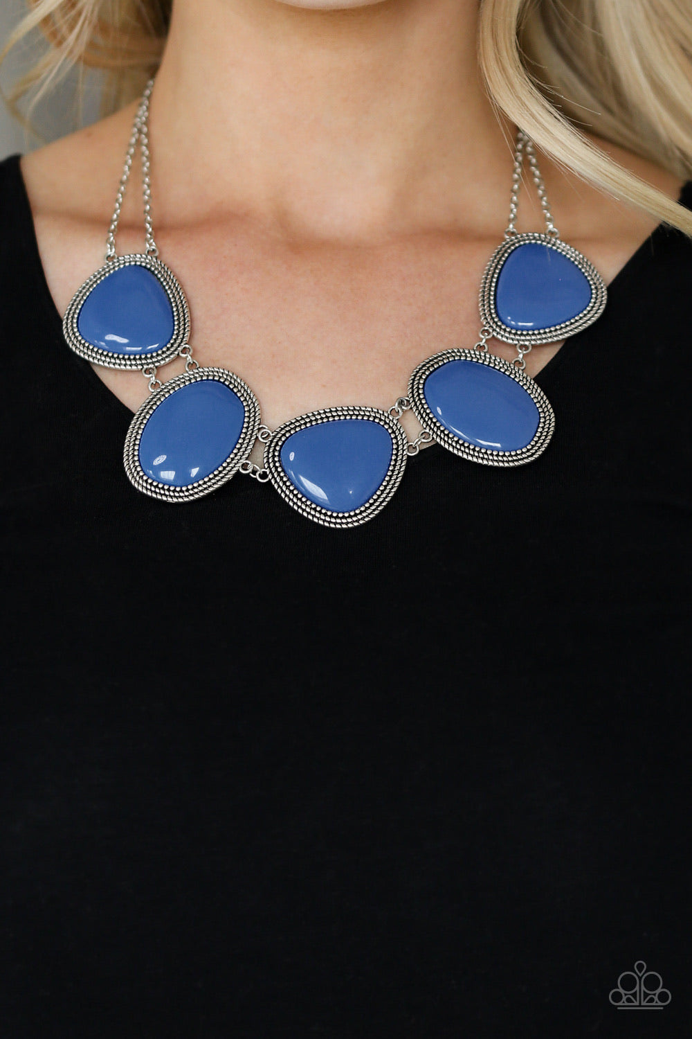 Paparazzi Necklace - Viva La VIVID - Blue