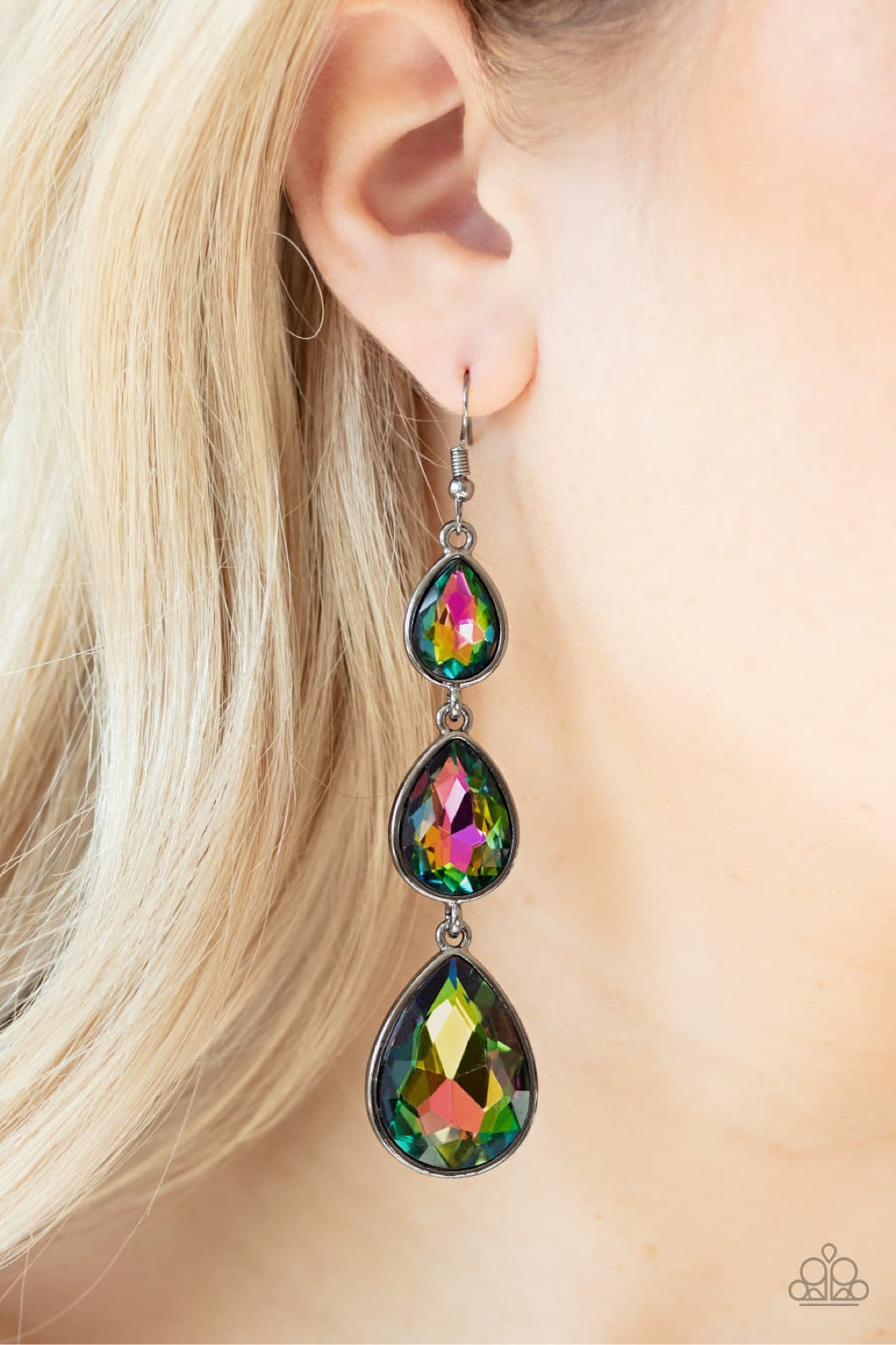 Paparazzi Earrings - Metro Momentum - Multi