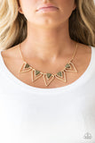 Paparazzi Necklace- The Pack Leader - Green