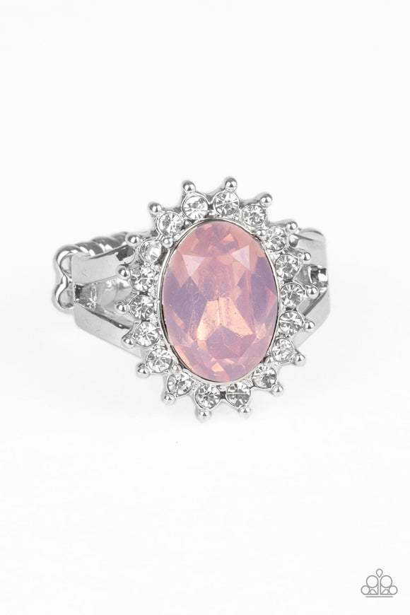 Paparazzi Ring  - Iridescently Illuminated - Pink