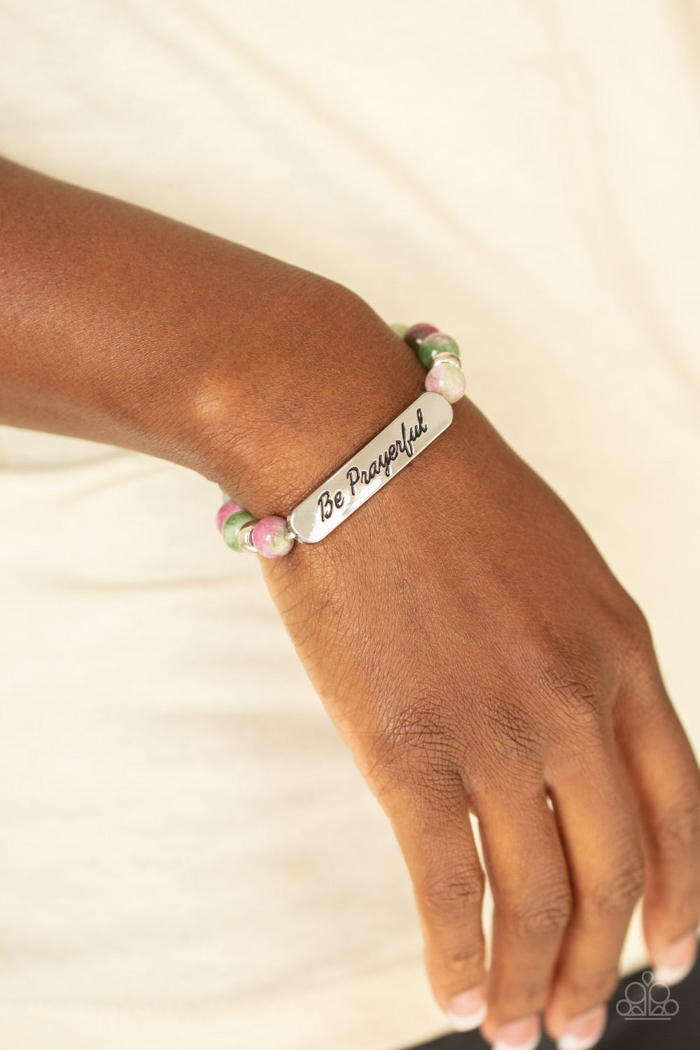 Paparazzi Bracelet - Be Prayerful - Purple