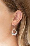 Paparazzi Earrings - Radiantly Rugged - Silver