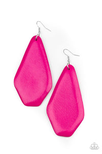 Paparazzi Earrings - Vacation Ready - Pink