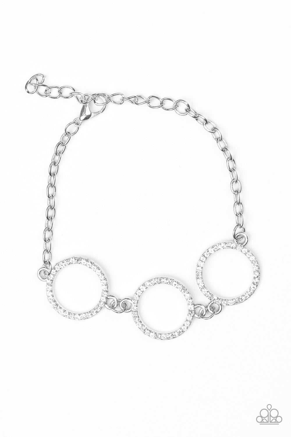 Paparazzi Bracelet - Dress The Part - White