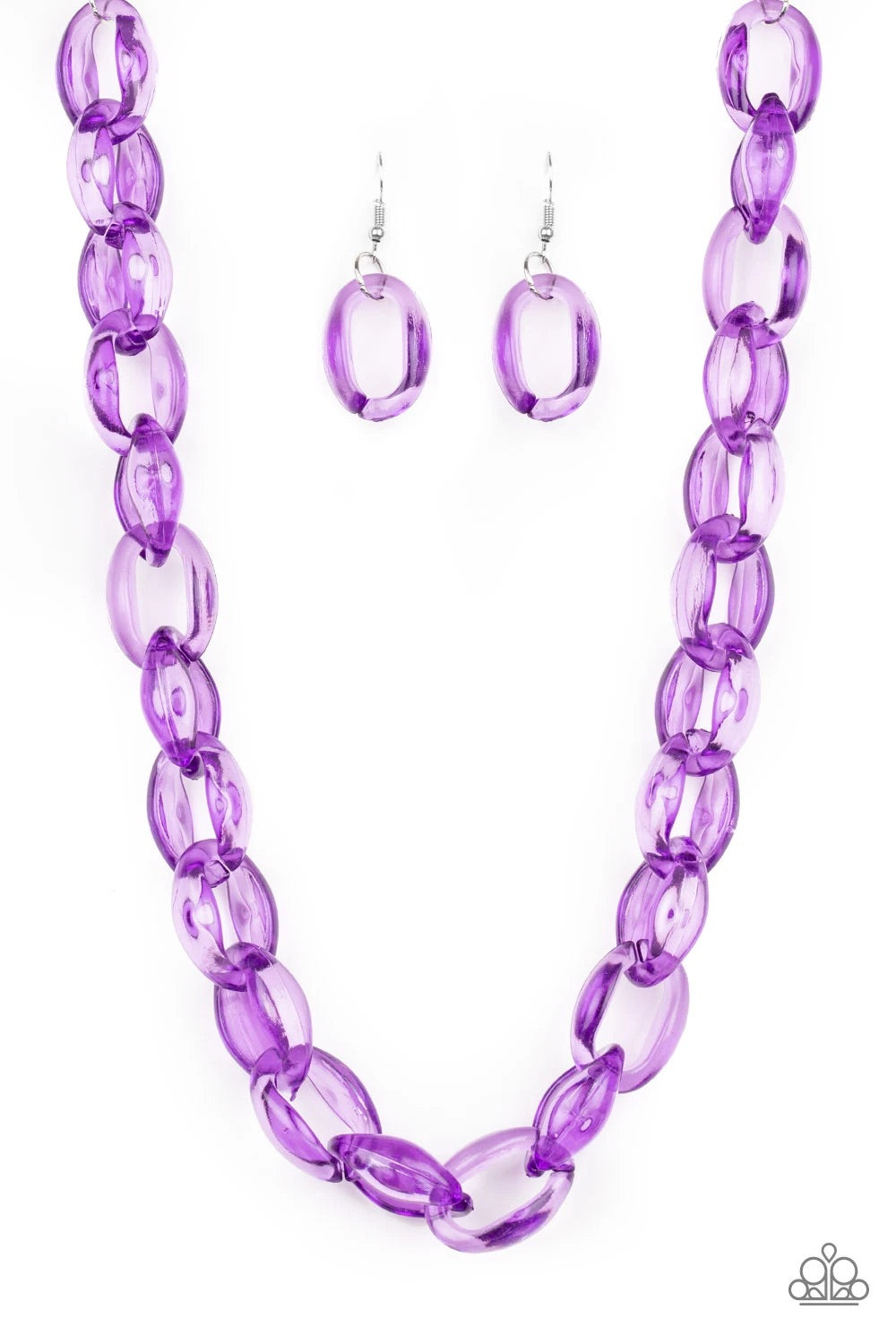 Paparazzi Necklace - Ice Queen - Purple