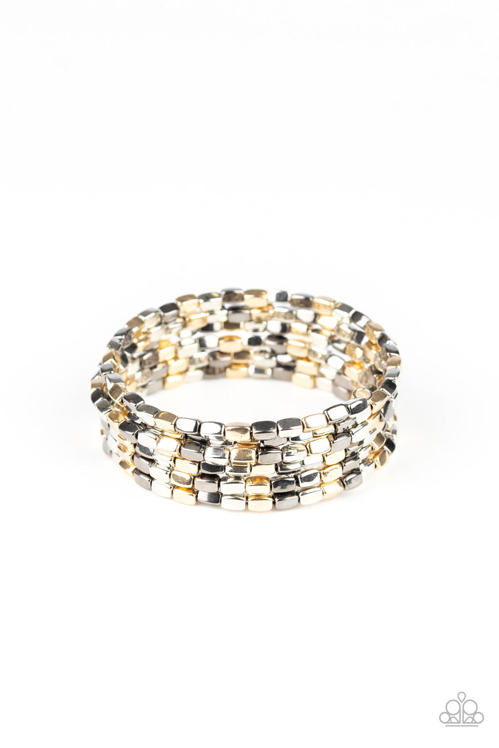 Paparazzi Bracelet - Stunningly Stacked - Multi